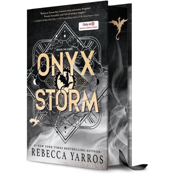 Target Other - Onyx Storm - Target Exclusive Edition - by Rebecca Yarros